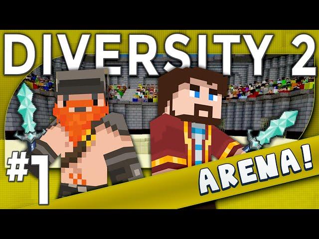 Minecraft - Diversity 2 - Xephos Cube Slayer (Arena Part 1)