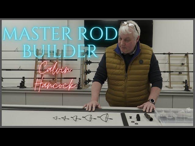 Master rod builder Calvin Hancock builds a Harrison Advanced Carp rod for carp fishing 2023