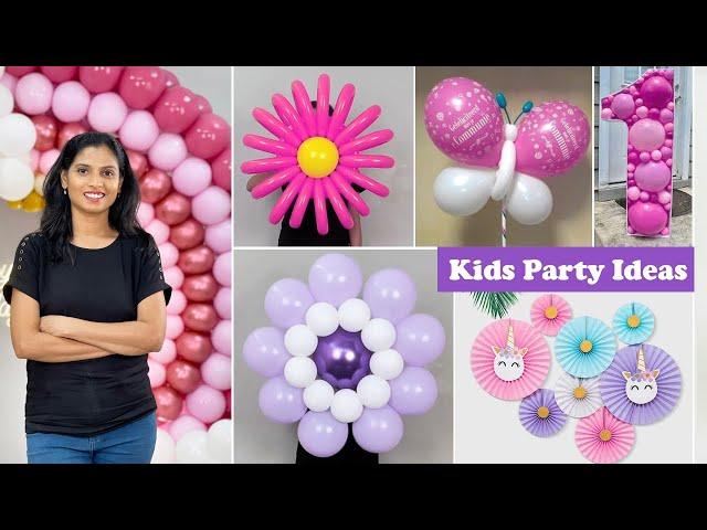 10 Awesome Kids Party Decor Ideas and Tricks that blow your mind | बच्चों की पार्टी सजावट तरकीबें