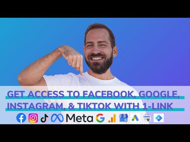 Get access to Facebook, Insta, Google & TikTok with 1 link: How Leadsie Works