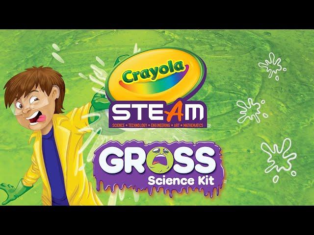 Crayola Gross Science Experiments Kit || Crayola Product Demo