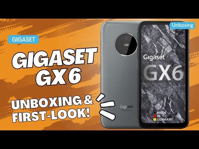 Gigaset GX 6: Unboxing, Ersteindruck & Kamerashots - Das neue Top-Outdoor-Smartphone?