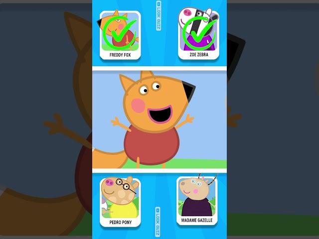 Guess the Peppa Pig Characters by Their Voice  ~ Peppa Pig Quiz