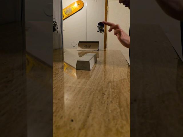 switch flip 50 #fingerboard#fingerboarding#fingerskate#techdeck#fingerskateboard#fingerboards#viral