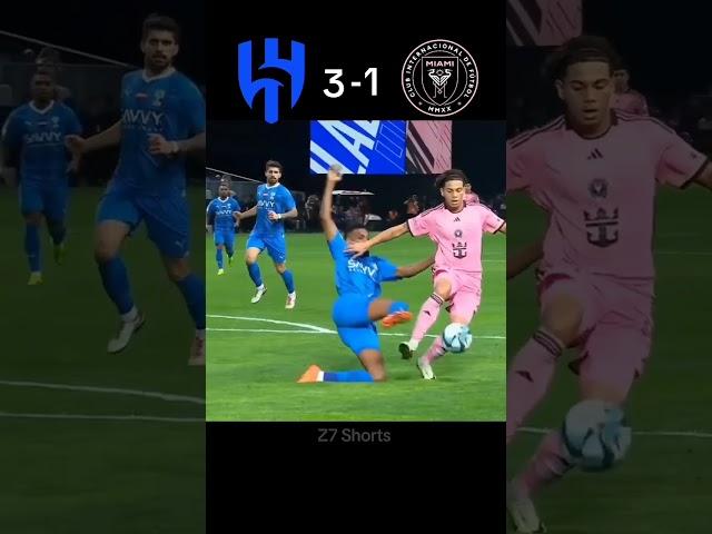 Inter Miami vs Al hilal