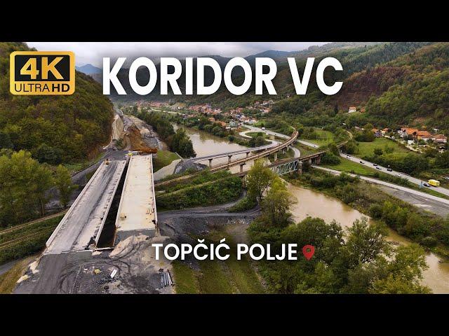 【4K】Autoput VC: Dionica Topčić Polje - jedna od najkompleksnijih na koridoru Vc