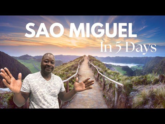 5 Days in SAO MIGUEL: EPIC Adventure in the Azores!