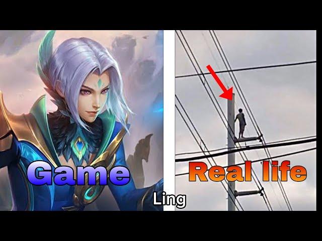 Mobile legend hero in real life