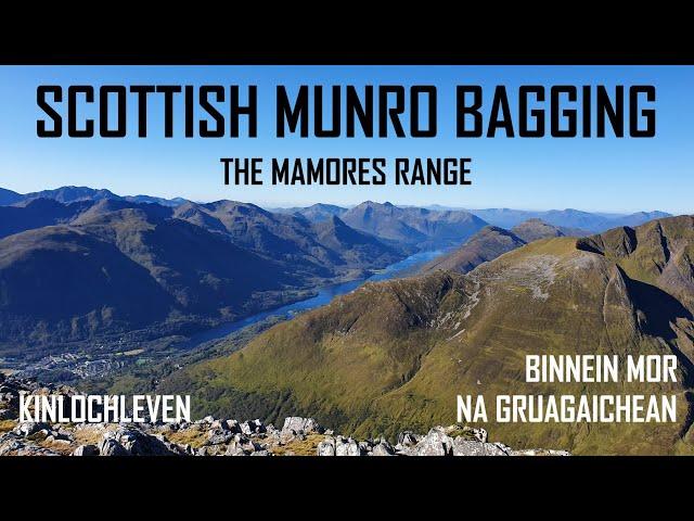 Hiking Binnein Mòr & Na Gruagaichean | Mamores Range | Fort William | Kinlochleven | Scottish Munros