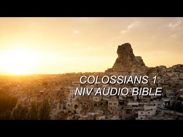 COLOSSIANS 1 NIV AUDIO BIBLE (with text)