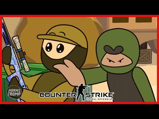 Counter Strike LOGIC | CS:GO Animation (de_dust2)