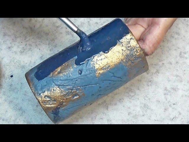 Just look at what you can turn a tin can into! Incredible do-it-yourself metal imitation