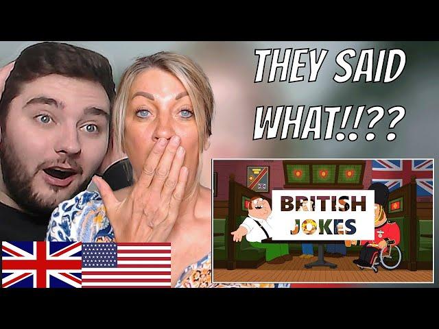 British Mum Reacts to Family Guy - British Jokes