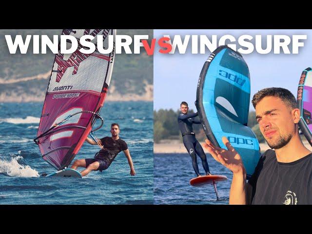 WINDSURFEN vs WINGSURFEN - meine Meinung!