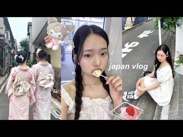 JAPAN VLOG: exploring tokyo, kimonos, teamLab, shibuya, sanrio & anime, what i eat & akihabara