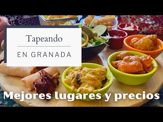 Tapeando por GRANADA. Ruta de TAPAS en GRANADA. ️‼️OPINION REAL‼️️  Donde comer en Granada.