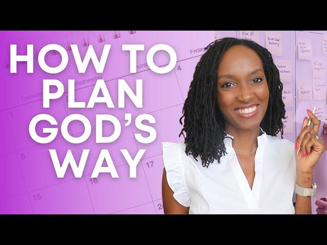 4 Biblical Principles for Purposeful Planning