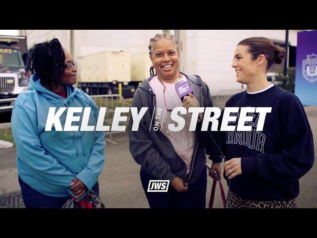 Kelley O'Hara investigates if sports are fun?  | Kelley On The Street