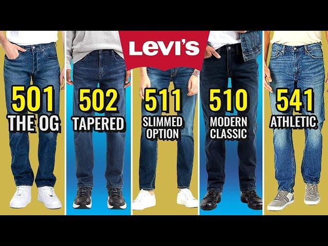 Ultimate Buying Guide To Levis Jeans (501, 502, 511, 541, 510)