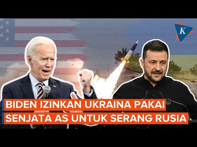 Biden Izinkan Ukraina Gunakan Rudal Jarak Jauh AS untuk Serang Rusia