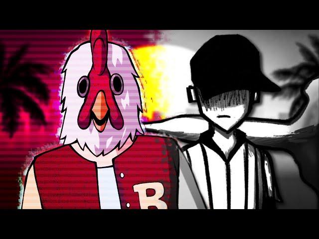 Jacket vs The Batter. Snakebite Rap Battles (Hotline Miami vs OFF)