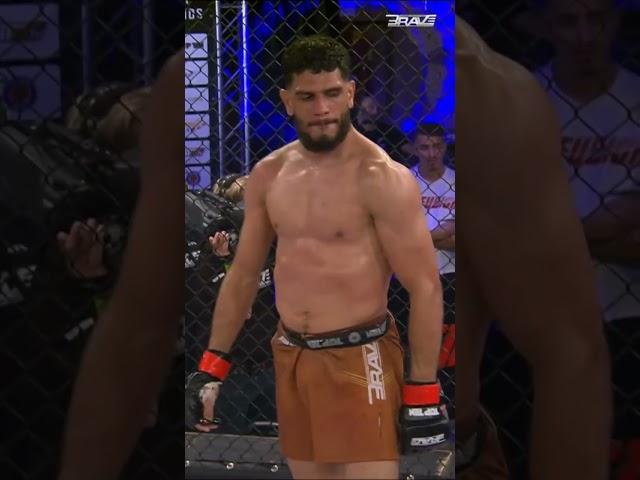 Youssef Boughanem lit up #BRAVECF83  Fight news coming soon #bravecf #shorts #mma