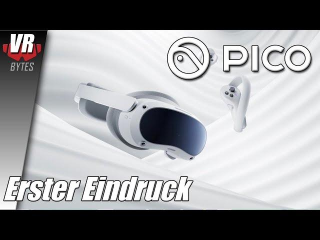 Pico 4 VR / Deutsch / Erster Eindruck / Home Menü und meine erste Erfahrung