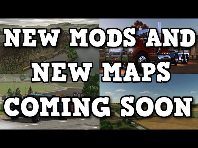 NEW MODS AND MAPS COMING SOON TO ALL PLATFORMS (PS5, XBOX, AND PC) | Farming Simulator 25