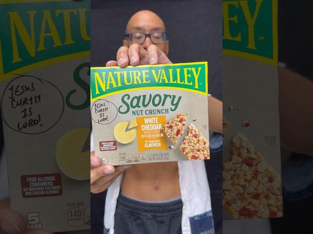  Nature Valley White Cheddar Almonds Savory Nut Crunch  peanut bar #USA #eating #foodies