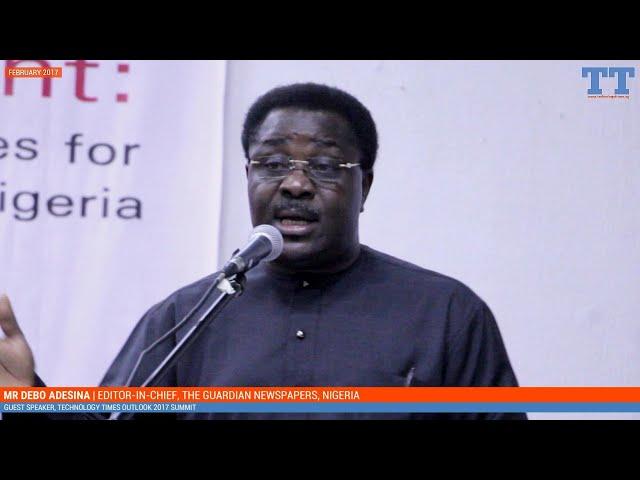 DEBO ADESINA ON FUTURE OF NIGERIAN JOURNALISM IN THE DIGITAL AGE | TT TV