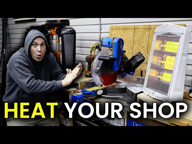 How To Heat A Garage Workshop | Shop Heater Ideas