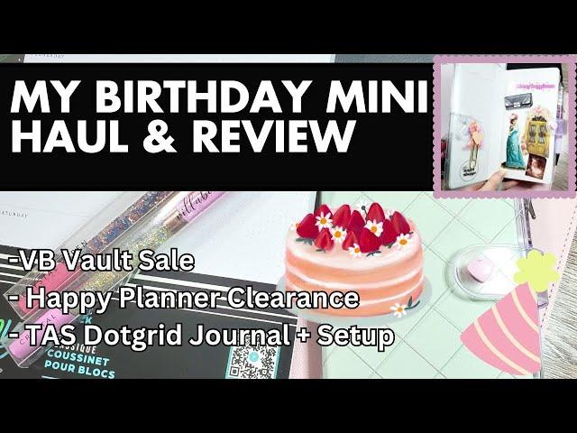 Mini Birthday Haul and My "House Goals" TAS Journal