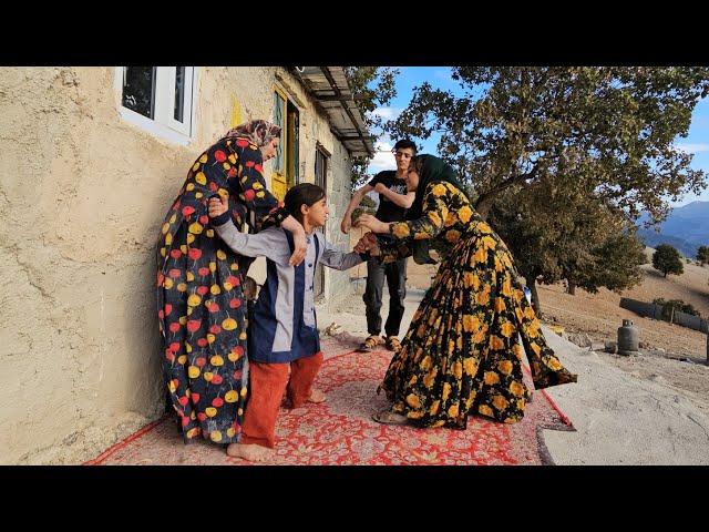 Pregnant and Resilient: Akram Prepares Kashk Doogh for Her Guests