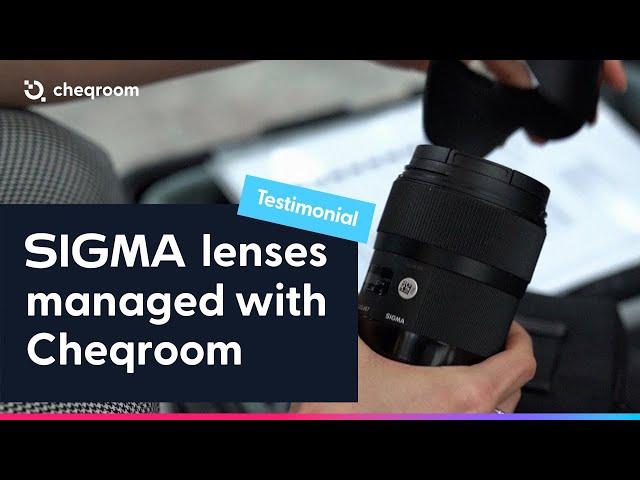 Sigma is managing equipment with Cheqroom