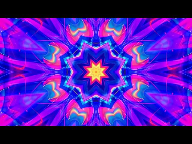 Kaleidoscope Visual Meditation Music, Kaleidoscope Mind Movie, Visual Relaxation 60fps