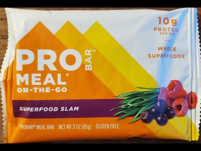 ProBar Meal On-the-Go Superfood Slam ProBar Meal Bar Review