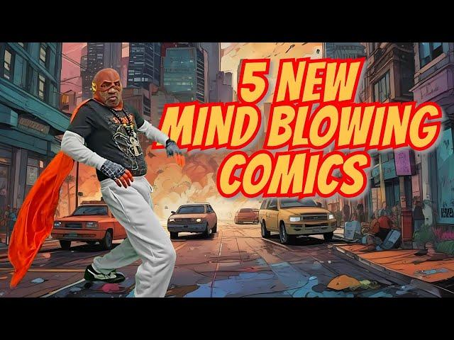 5 Newly Released Comic Books That Will Blow You Away!!