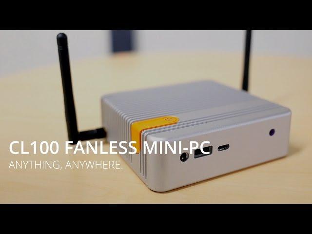 The CL100 Fanless Mini PC from Logic Supply