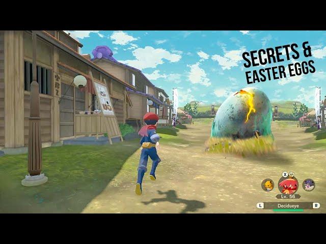 Pokemon Arceus: 10 Secrets & Easter Eggs You MISSED