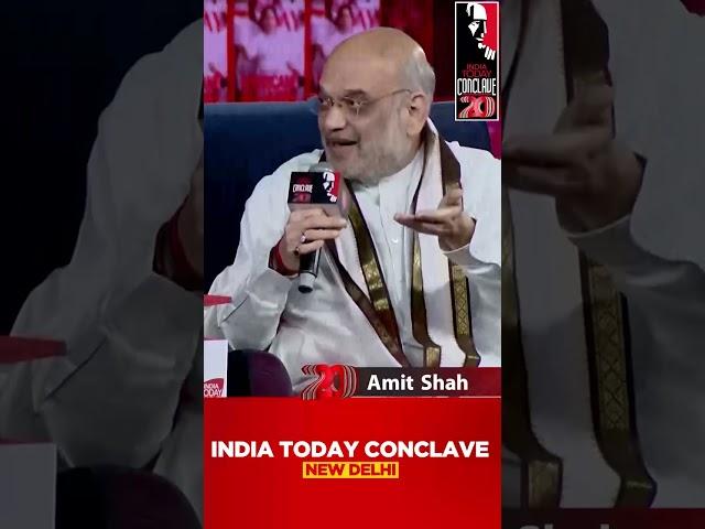 Watch: Home Minister Amit Shah Takes A Dig At Rahul Gandhi | India Today Conclave 2023 #shorts