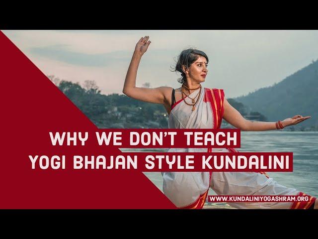 Why we don't teach yogi bhajan style Kundalini - Anita Mander