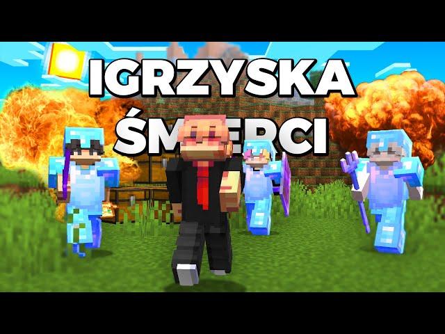 100 GRACZY symuluje IGRZYSKA ŚMIERCI w MINECRAFT