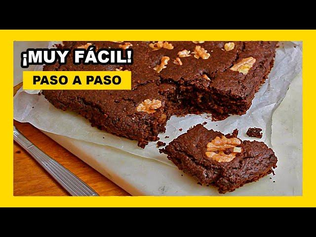  Como hacer BROWNIE de AVENA (receta saludable y vegana)