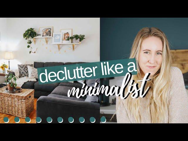 MINIMALIST DECLUTTERING TIPS // HOW TO DECLUTTER YOUR HOME // Tory Stender