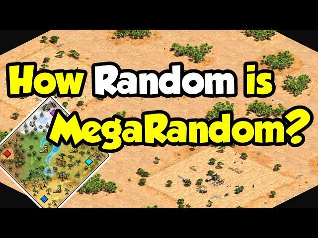 How does MegaRandom work? (Aoe2 map analysis)