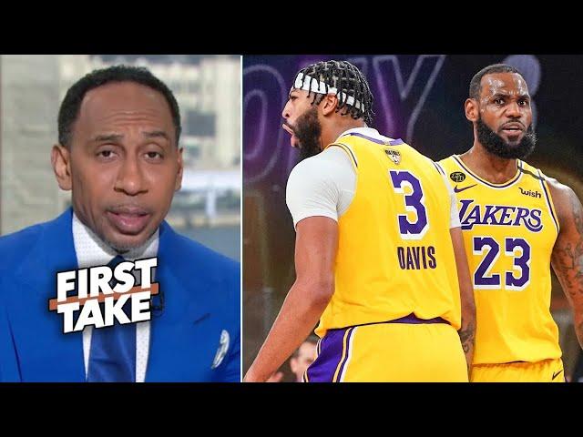 FIRST TAKE | LeBron is burden Anthony Davis overload - Stephen A Smith on Lakers lost 3 of last 4 gm