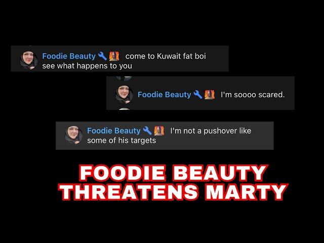 Foodie Beauty pops off in Salah's chat. Threatens Marty further | Gorl please