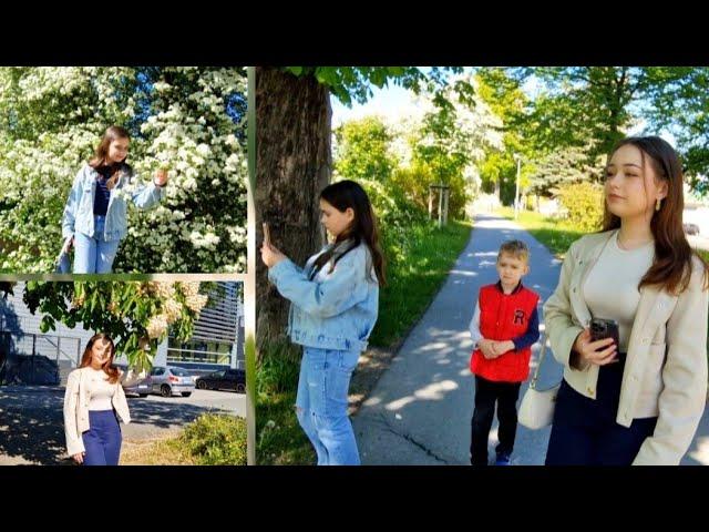 Тёплый день с внуками — прогулка по любимому городу..
