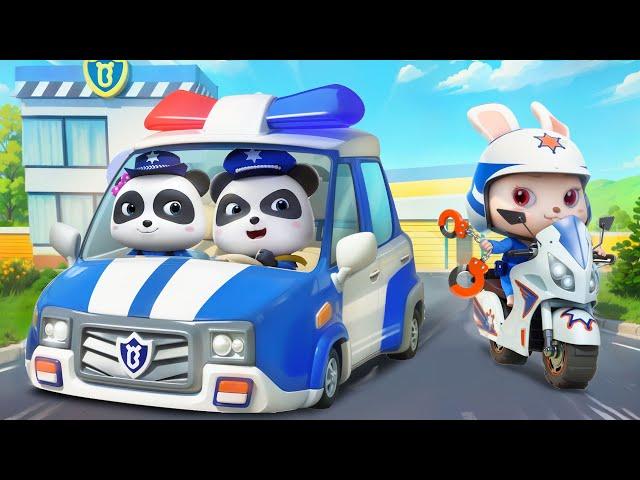 Super Police Patrol Team | Police Chase | Police Car | Nursery Rhymes & Kids Songs | BabyBus