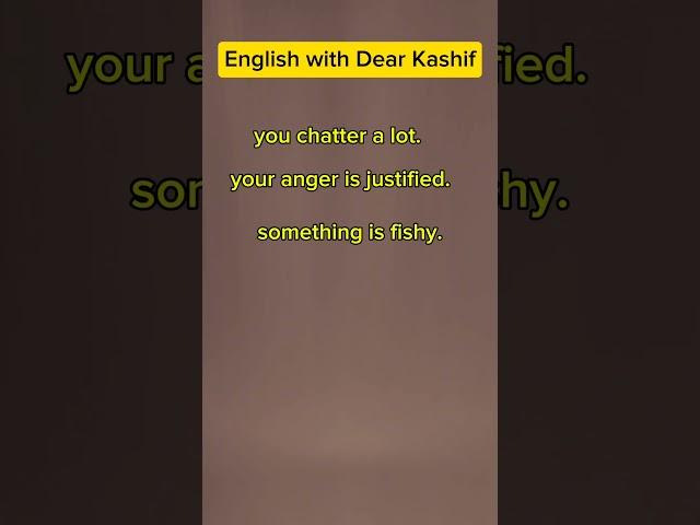 English with Dear Kashif | Daily speaking #english #learningenglishpractice #englishlanguage